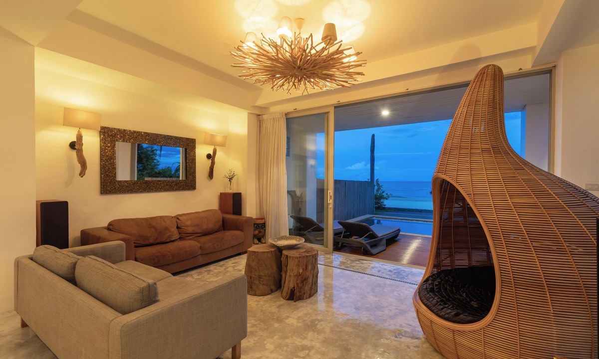 Bo Nok Villa | Beachfront 3BR Villa in Kuiburi – Private Pool & Ocean Views