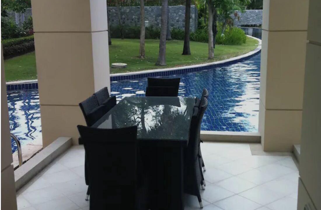 Cha-am Apartment | Blue Lagoon Cha-Am - Pool Access