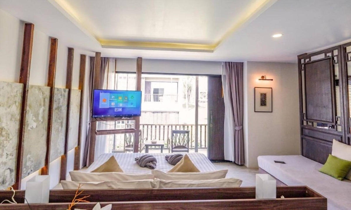 Ko Lanta Hotel | Earth Suite double room with balcony Koh Lanta