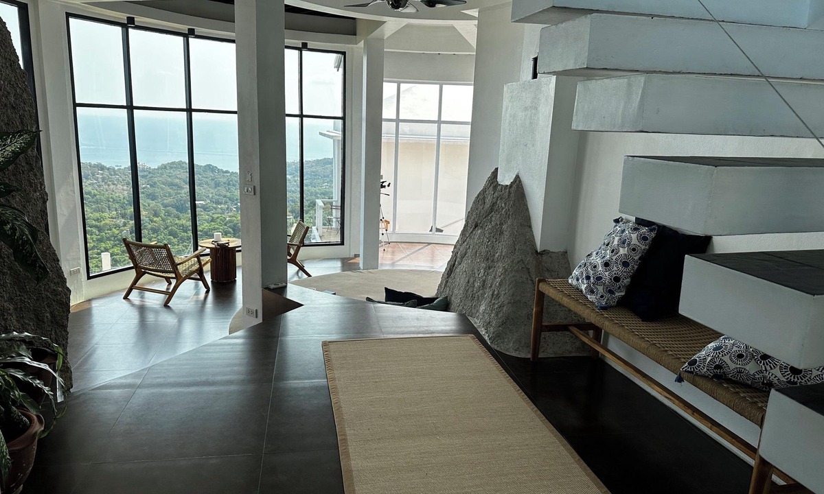 Koh Tao Villa | Högt belägen villa med privat pool och fantastisk utsikt.