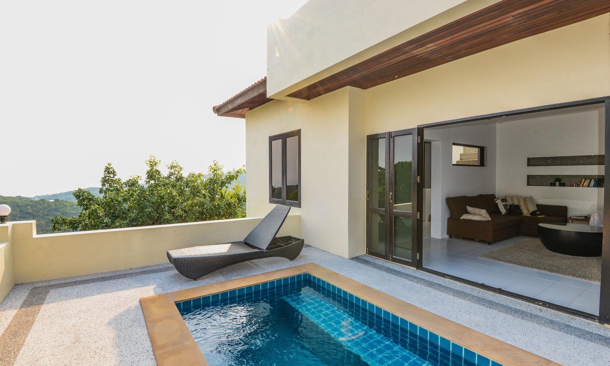 Koh Tao Apartment | Kohtao studios sunset❂penthouse❂pool❂ ocean view