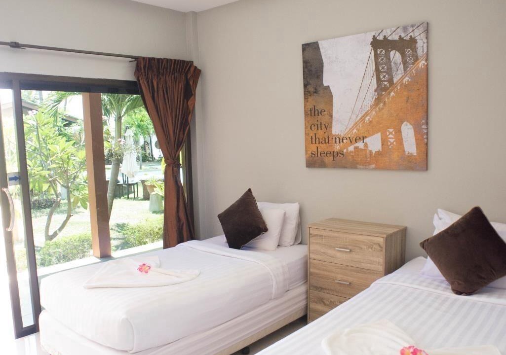 Thong Sala Villa | modern true beach front villa