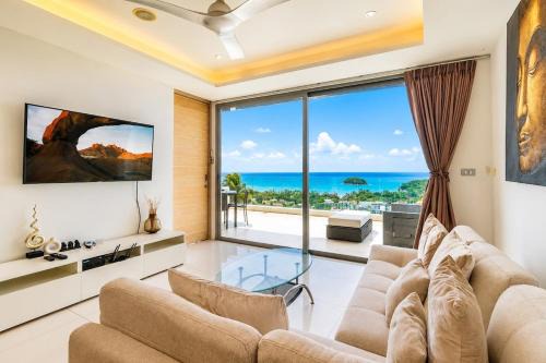 Kata Villa | Panoramic Ocean View 2BR Private Jacuzzi C318
