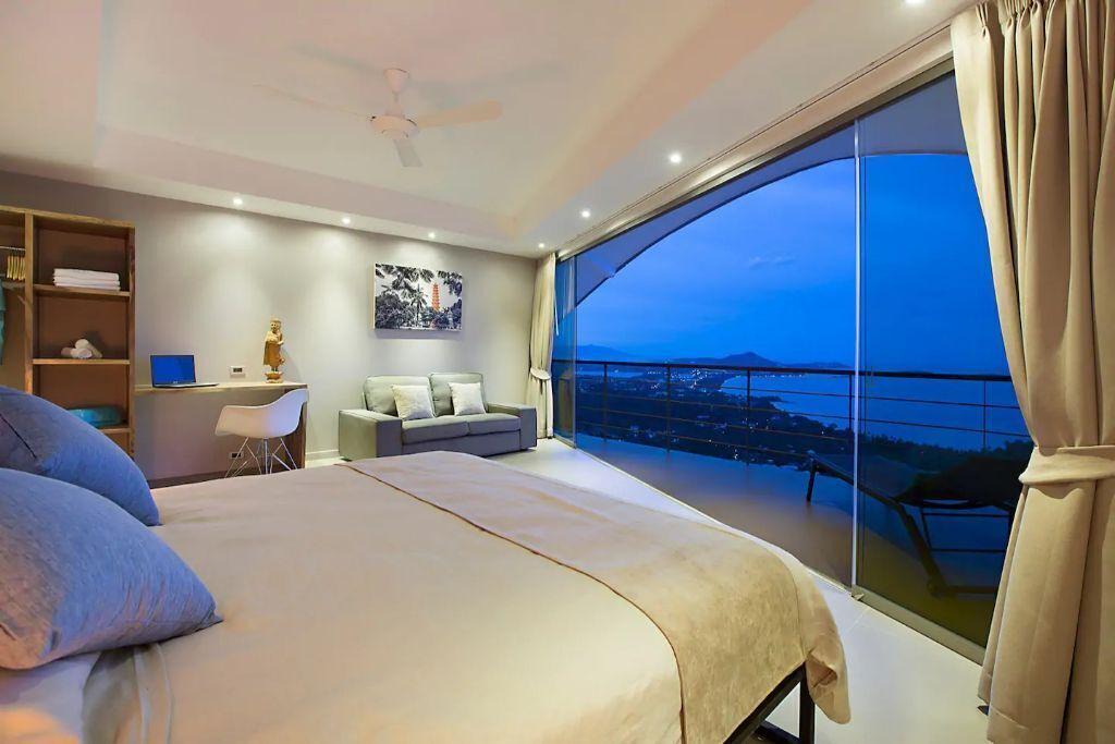 Chaweng City Center Villa | Poda @ Comoon Penthouse with stunning sea views