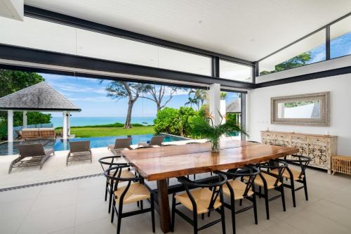 Khok Kloi Villa | Twin Villas Natai - North & South Villa - Luxury Beach Front Villa - 6 Br Full Service
