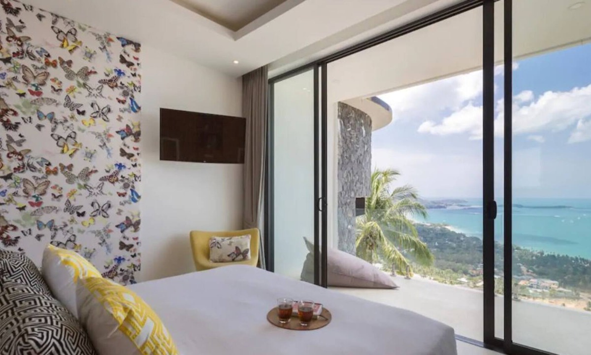 Chaweng City Center Villa | Vista Azul 4BR panoramic sea view Chaweng