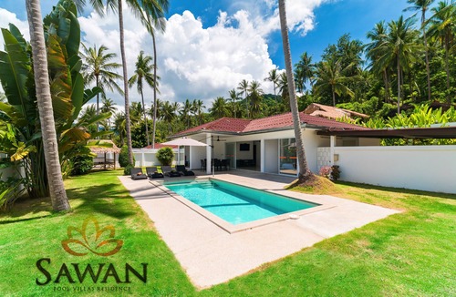 Lamai Villa | A 3-bedroom villa with a private pool and hotel service on Lamai Beach
