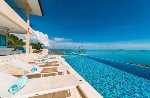 Na Thon House | Baan Cyan Amazing Seaview 5BR Villa private pool