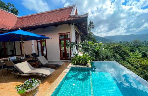 Na Thon Villa | BlueBell Koh Samui - Private Infinity Pool Villa - Sea and Jungle Views