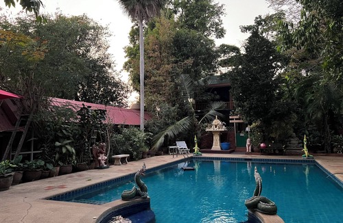 Sattahip House | Charming 2-bedroom Pool Villa in Bangsaray Sattahip with fitness room, WiFi
