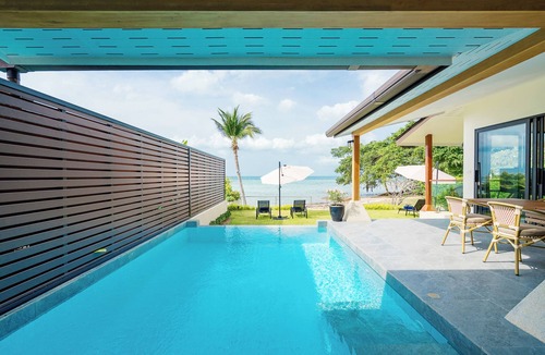 Ang Thong Villa | Elegante villa neuve avec piscine sur la plage, vue imprenable