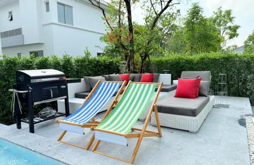 Racha Thewa Villa | Luxury house for rent near Suvarnabhumi Airport