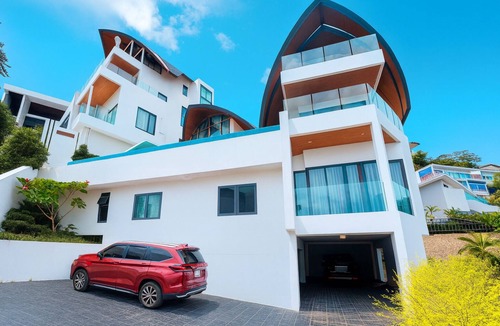 Bophut Villa | Luxury Sea View Villa in Koh Samui Private Pool 4BR for Families & Groups