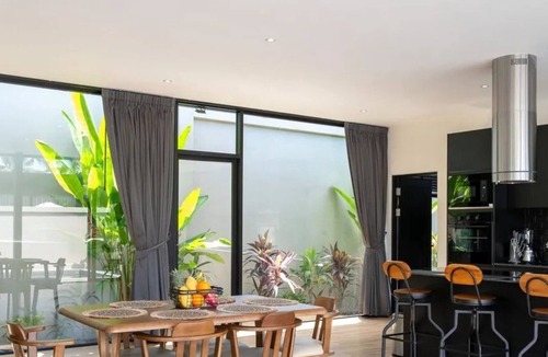 Mae Nam Villa | Modern 2-bedroom oasis with private pool, garden, and dedicated workspace, ideal for families