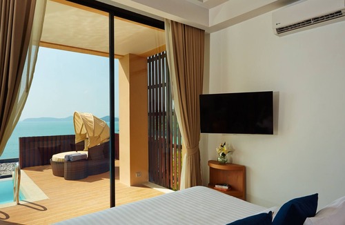 Wichit House | Panoramic Two Bedroom Pool Villa with sweeping ocean view.