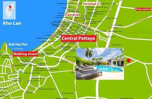 Nong Prue Villa | Pattaya Hill minutes from the beach and City Pattaya