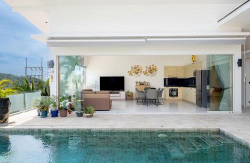 Bophut Hills Villa | Stunning 3BR Villa Malina Sea & Jungle Views