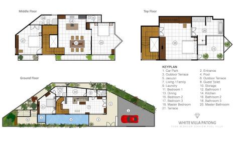 Patong Villa | White Villa Patong