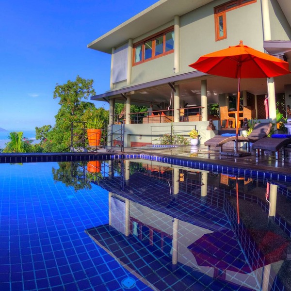 Ocean View 1 Bed Villa, Pool, Yoga/Meditation/Massage Room, FREE CAR & Transfers