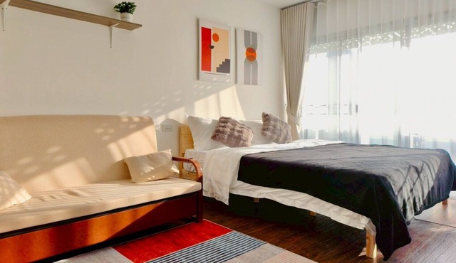 8 Min Walk to IconSiam & BTS Cozy Loft