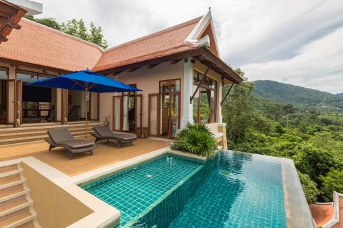 BlueBell Koh Samui - Private Infinity Pool Villa - Sea and Jungle Views