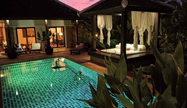 Charming and luxurious 3 bedroom villa with private pool and maid