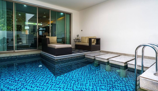 Chocolate Beachfront 2 BR Pool Villa