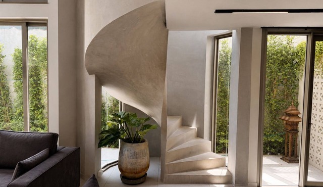 Enjoy a stay in a thoughtfully designed home located just 15 meters from the sea