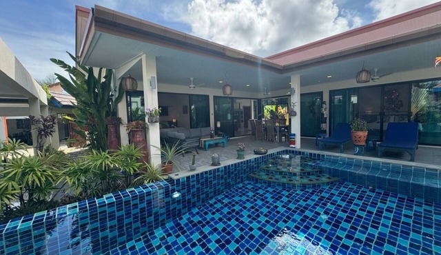 Family Friendly, Modern Villa in Phuket with 2 Bedrooms and Swimming Pool