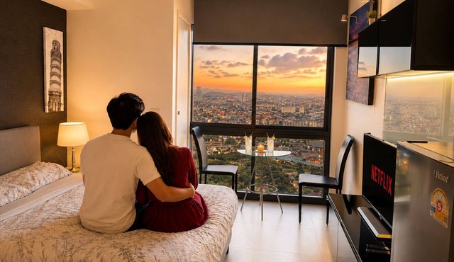 High Rise Luxury Stay Near Beach & Walking Street