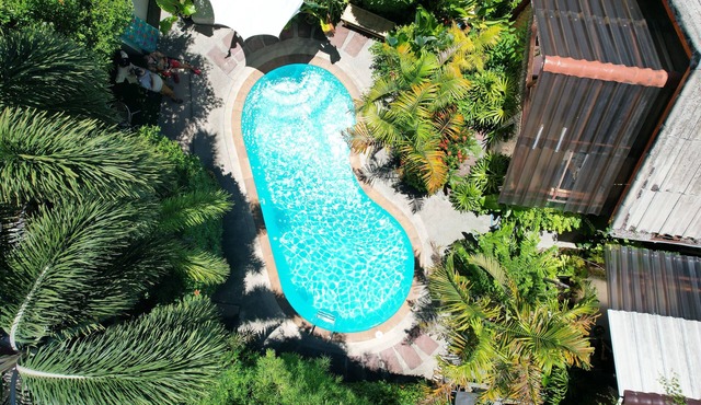 Leon Oasis resort: 3 Pool Bungalows on Nai Harn beach road, Rawai, Phuket