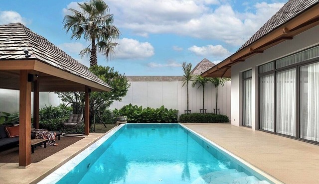 Luxury swimming pool 3-bedroom villa in awesome Pru Jampha Bang Tao
