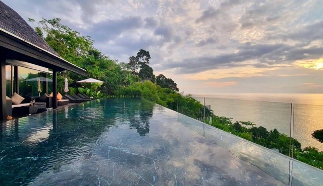 Newly Renovated Private Pool with perfect sunset views near Kamala Beach.