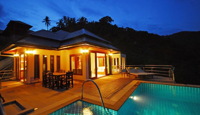 Paradise Villa stunning sea views.