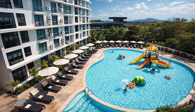 Suite Solis 2BR | Resort Pool View | 300m to Rawai in Rawai