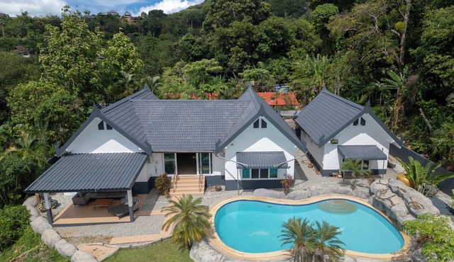 Villa Olympus – Sea View Private Pool Villa 4 BR Near Kata Beach