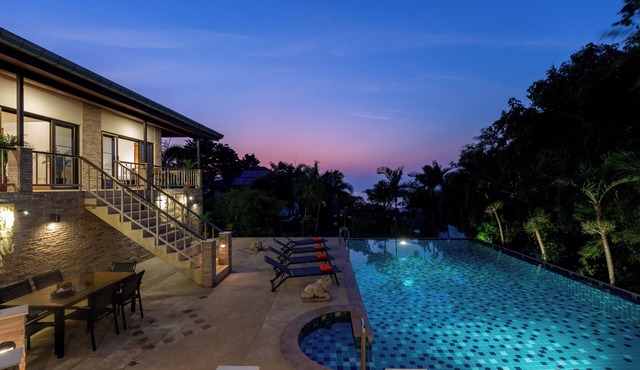 Villa Tigerlily – 4 Bedroom Seaview Pool Villa with Sunset Views In Koh Samui