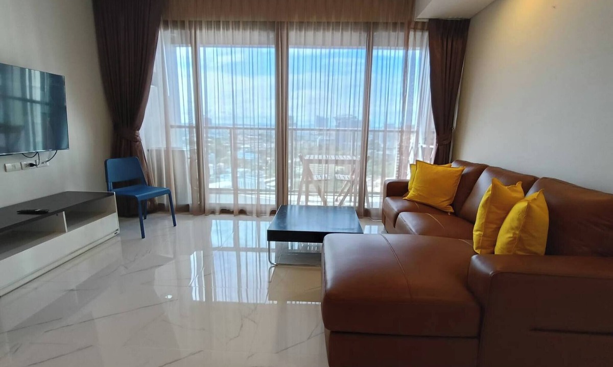 North Pattaya Apartment | Zire Wongamat - 1 bedroom Condo with Partial Seaview