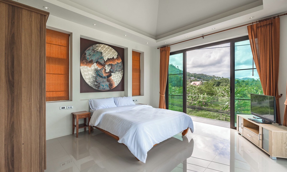 Nai Harn Villa | PoolVilla Jacuzzi & Mountain View V232