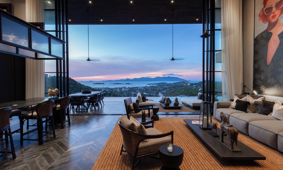 Plai Laem Villa | Villa Saru-Luxury Sea View Infinity Pool