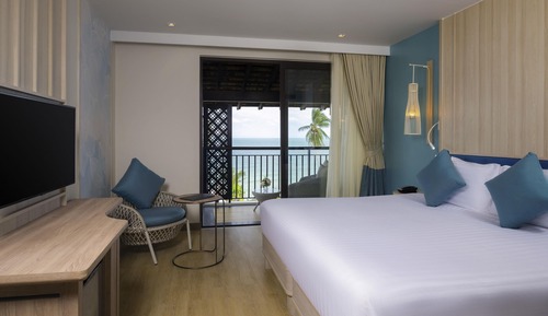 Deluxe Double Room, 1 Double Bed, Sea View (Beach Wing)