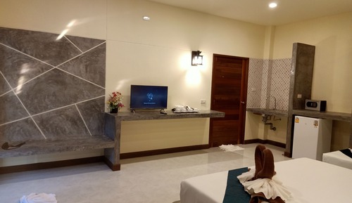 Superior Bungalow, 2 Double Beds, Garden View (with Air Condition)