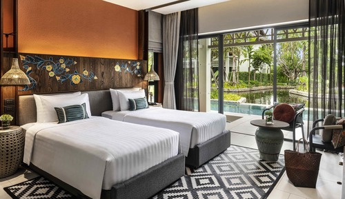Deluxe Twin Room, 2 Twin Beds, Pool Access