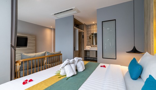 Deluxe Double Room, Garden View