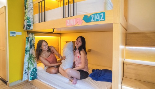  8-Bed Female Dormitory Room