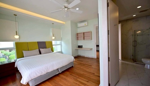 3 Bedroom Villa with Garden View