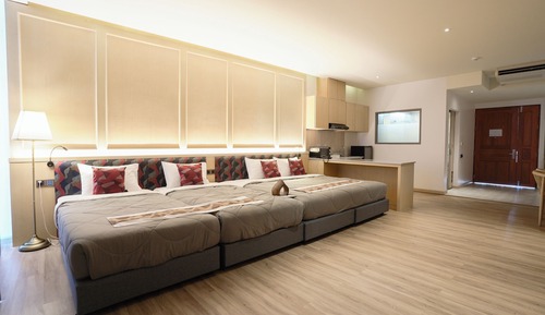 Deluxe Quadruple Room, Sea View