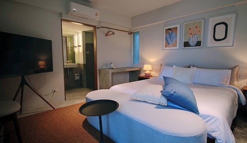 Basic Double Room, Partial Sea View