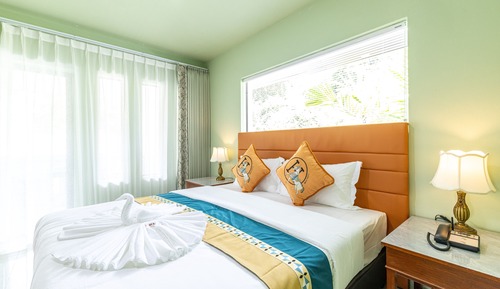 Family Suite, Balcony, Garden View