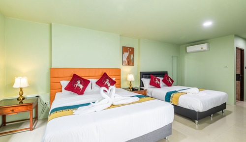 Superior Twin Room, Multiple Beds, Garden View